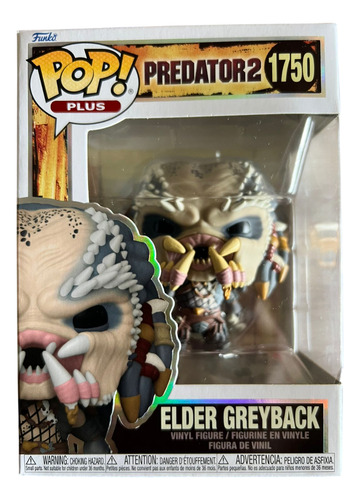 Funko Pop Elder Greyback #1750 - Depredador 2 (predator)