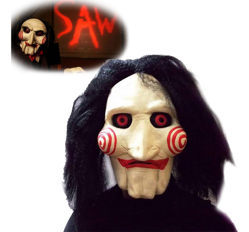 Máscara De Látex The Puppet Mask Saw De La Película Full Mas