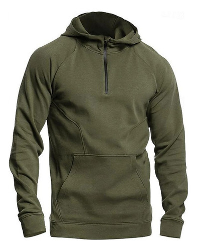 Sudadera Casual Con Capucha Para Hombre De Manga Larga Y Man