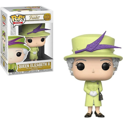 Funko Pop! Royals - Queen Elizabeth Ii Traje Verde #01