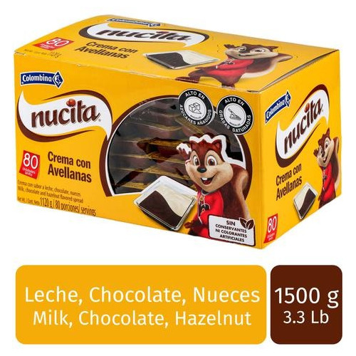 Nucita Mezcla Chocolate 80 Uni