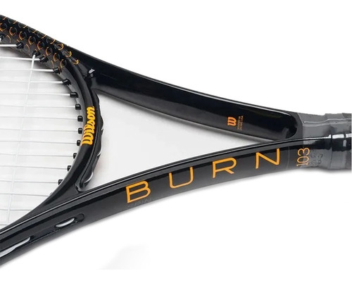 Imagen 4 de 7 de Raqueta Wilson Tenis Profesional Burn Tennis Carbono