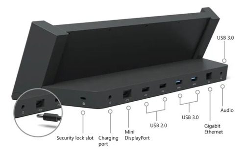 Microsoft Surface Docking Station Para Surface Pro 3