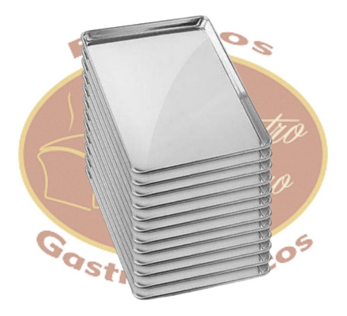 Charola 45x65 Zintroalum Para Panaderia 25 Pzas