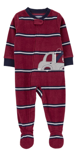 Pijama Pie Micropolar Camión Carters 12m Flaber 