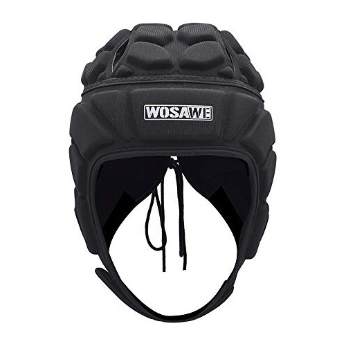 Wosawe Goalkeeper Helmet Soft Shell Rugby Headguards Multi
