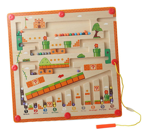 Montessori Laberinto Stem Actividad Rompecabezas Laberinto