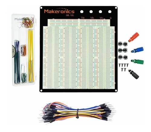 Kit Tablero Pan Enchufable 3220 Punto Amarre Placa Trasera U