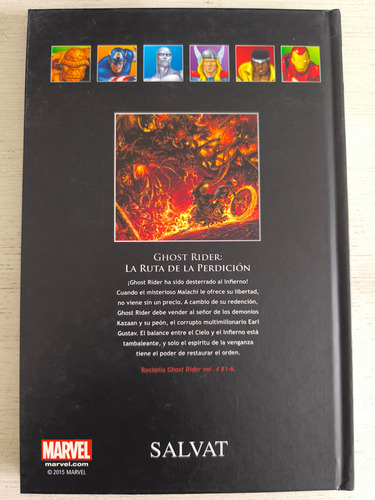 Marvel - Ghost Rider - La Ruta De La Perdición - Salvat N°38 (Usado)