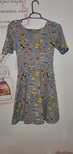 Vestido Doble Vista Emily West De Emojis