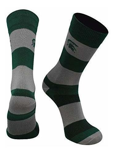 Calcetines - Michigan State Spartans Socks Game Day Striped 