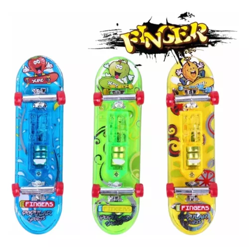 KIT SKATE DE DEDO 5PCT C/2UN- MINI TOYS*