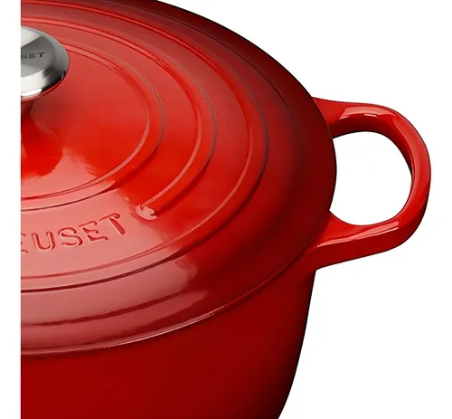 Sartén de cocina redonda Le Creuset Signature de 34 cm, color rojo