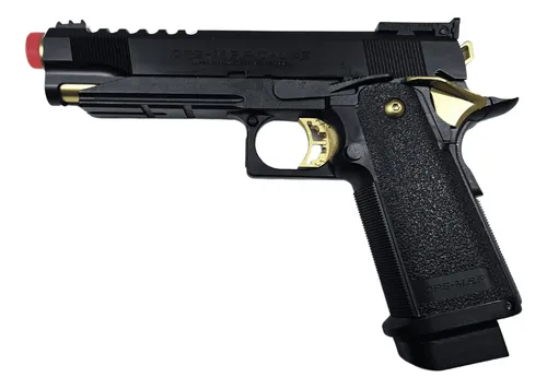 Pistola Airsoft Gbb Hi-capa 5.1 Gold Match Tokyo Marui