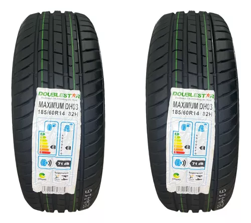 Kit 2 Pneus 185/60r14 82h Dh03 Doublestar Aro 14