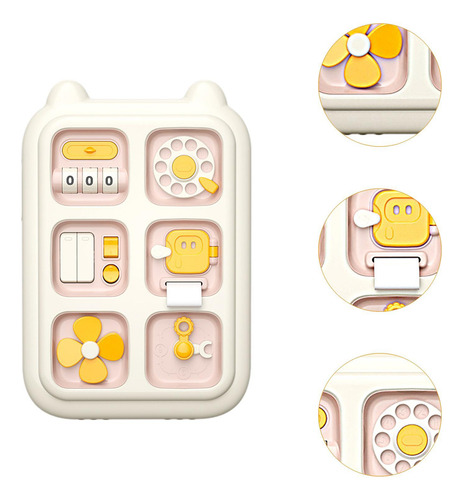 Tablero Ocupado Para Niños Pequeños, Desarrollo De Rosa