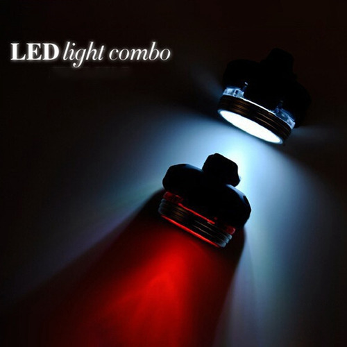 Juego De Luces Traseras Para Bicicleta De Montaña Cob Warnin