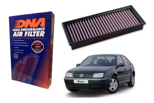 Filtro De Ar Esportivo Dna Volkswagen Bora 1.4 Tsi 