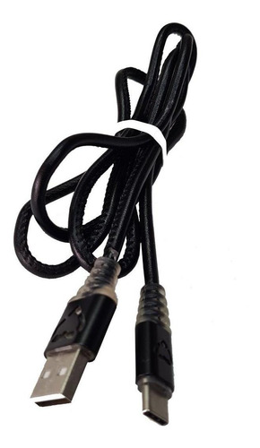 Cable Usb Tipo  C , Carga Y Transfiere Datos, Con Luz Romms 