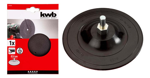 Plato P/taladro Con Velcro 115 X 8mm 487000 Einhell - Kwb