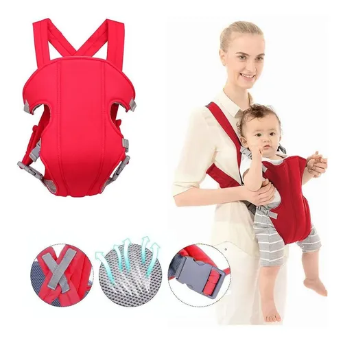 Mochila Ergonómica Porteo Cargador Portabebé Bebés 6-36 Mese