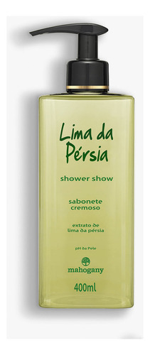 Kit Shower Show Lima Da Pérsia Sabonete Líquido E Espuma Par