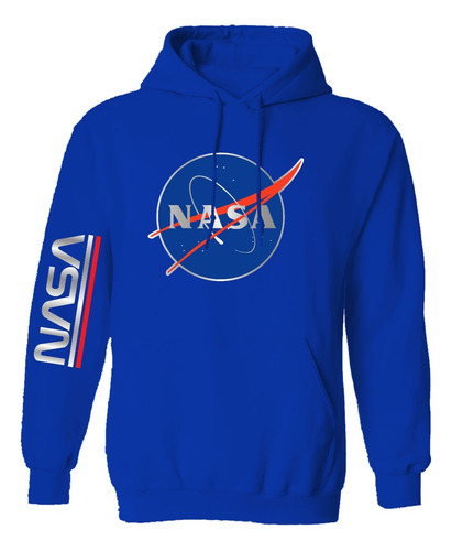 Sudadera Modelo Nasa Estampado En Reflejante