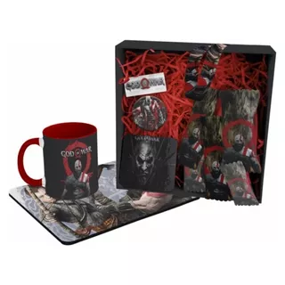 Pack God Of War Con Mouse Pad Y Lanyard Mgod03-03