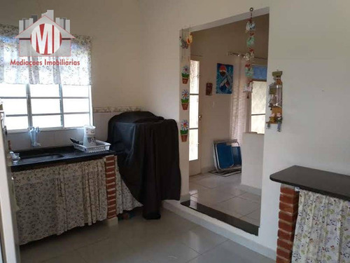 Linda Chácara Com 03 Dormitórios, Piscina, Área Gourmet, Pomar, Pertinho Da Cidade À Venda, 800 M² Por R$ 350.000 - Zona Rural - Pinhalzinho/sp - Ch0003