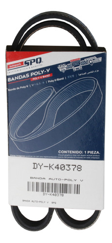 Banda Poly-v Accesorios Subaru Dl 1.8 1985 1986 1987 1988