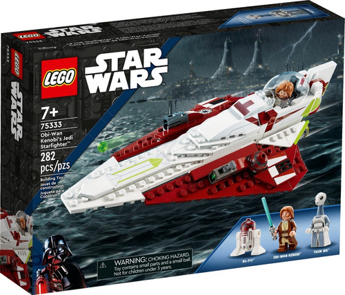 Lego Star Wars Caza Estelar Jedi De Obi-wan Kenobi 75333