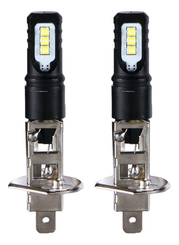 Kit De 8 Bombillas Led Drl H1 De 6000 K, Superbrillantes, 60