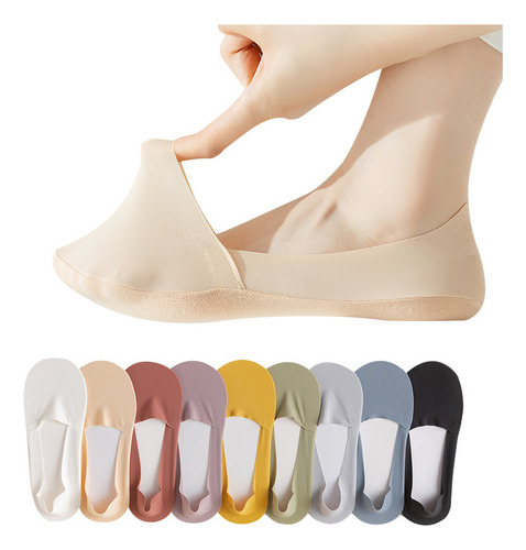 J 10 Pares De Calcetines Invisibles Mujer Protector De Pie
