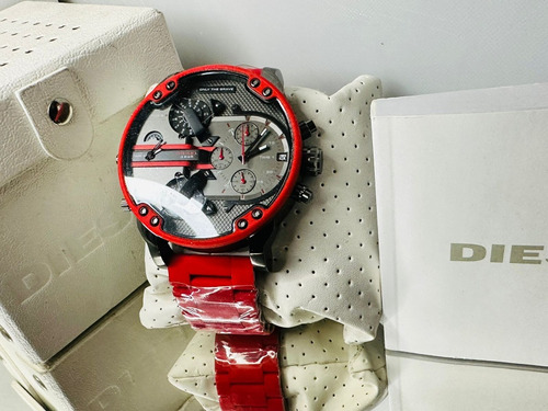 Reloj Diesel Rojo Para Caballero