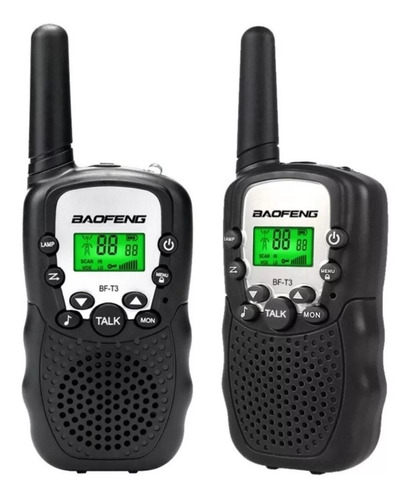 2 Radios Baofeng Bf T3 Uhf Largo Alcance Lcd Buen Sonido