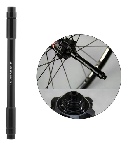 Adaptador Qr De 12mm A 10mm A Través Del Eje 142 Mm