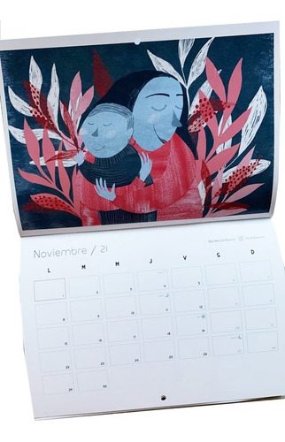 Imagen 2 de 4 de Calendario Planner Casa Familia