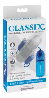 Fundas Vibrador Classix Doble Sexhop Estimulador Consolador