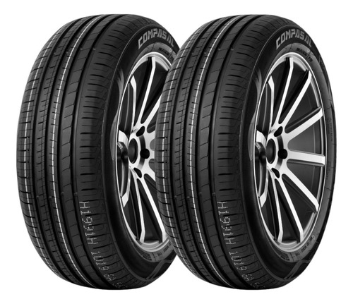 Kit De 2 Llantas Para Carro Rin 16 Compasal 185/60r16 86h