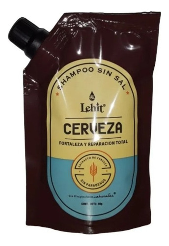  Shampoo De Cerveza Lehit 90g - g