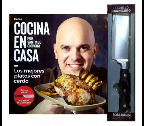 Cocina En Casa Clarin Con Cuchillo Carnicero