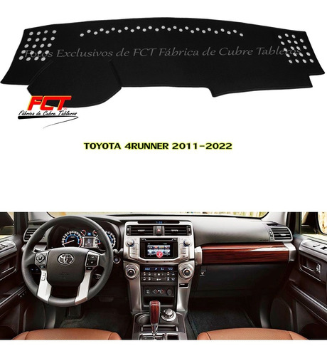 Cubre Tablero- Toyota 4runner 2012 2013 2014 2020 2021 2022 