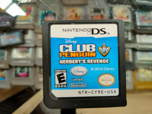 Club Penguin Herbert's Revenge Nintendo Ds