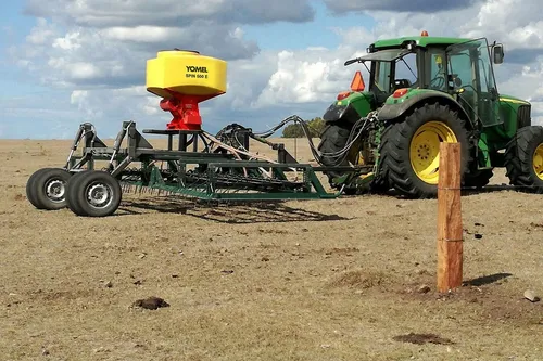 Minisembradora Neumatica Spin Especial Para Pasturas