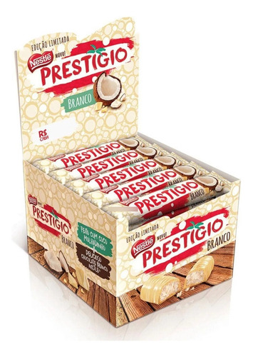 Chocolate Prestigio Branco 30un 33gr - Nestlé