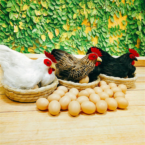 Modelo De Simulación De Pollo, Figura De Gallina Sin Cesta