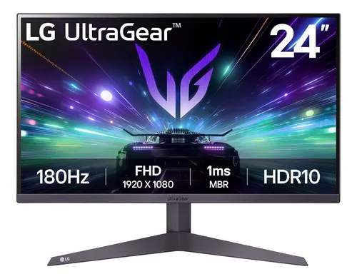 Monitor Gamer LG Con Pantalla De 24  180hz 127v Y Resolución