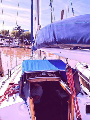 Imagen 9 de 25 de Velero Triton28 Impecable Listo Para Soltar Amarras Retasado