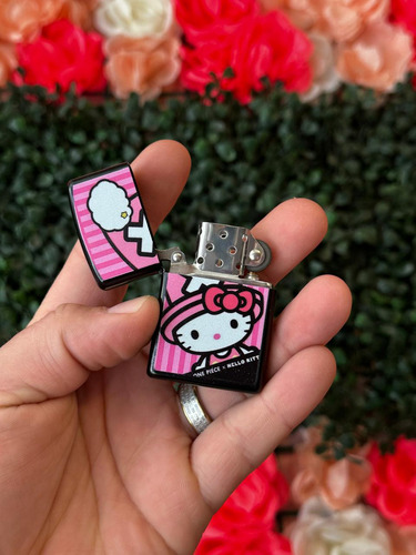 2 Encendedores Recargables Tipo Zippo De Hello Kitty