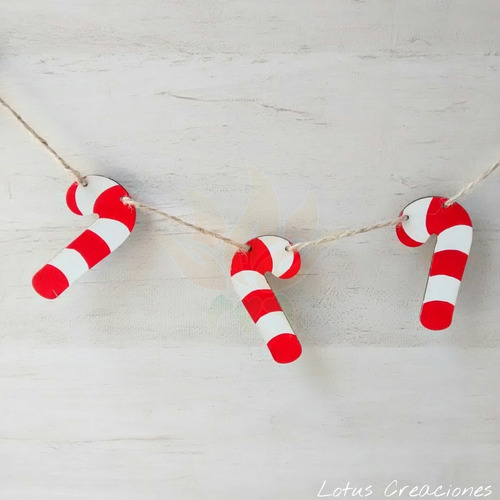 Guirnaldas Navideñas -corte Láser-